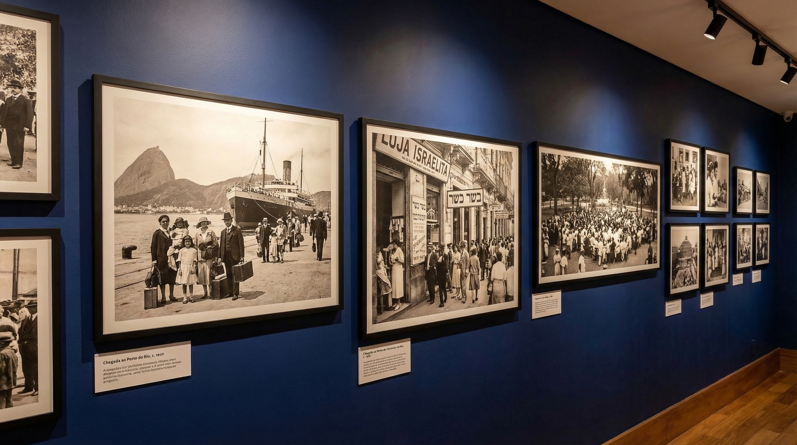 Exposição permanente — comunidade judaica carioca