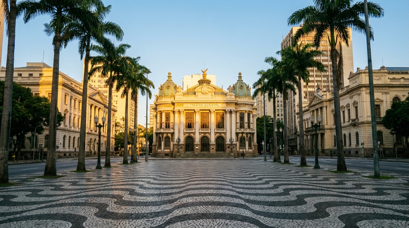 Praça da Cinelândia, ponto de referência