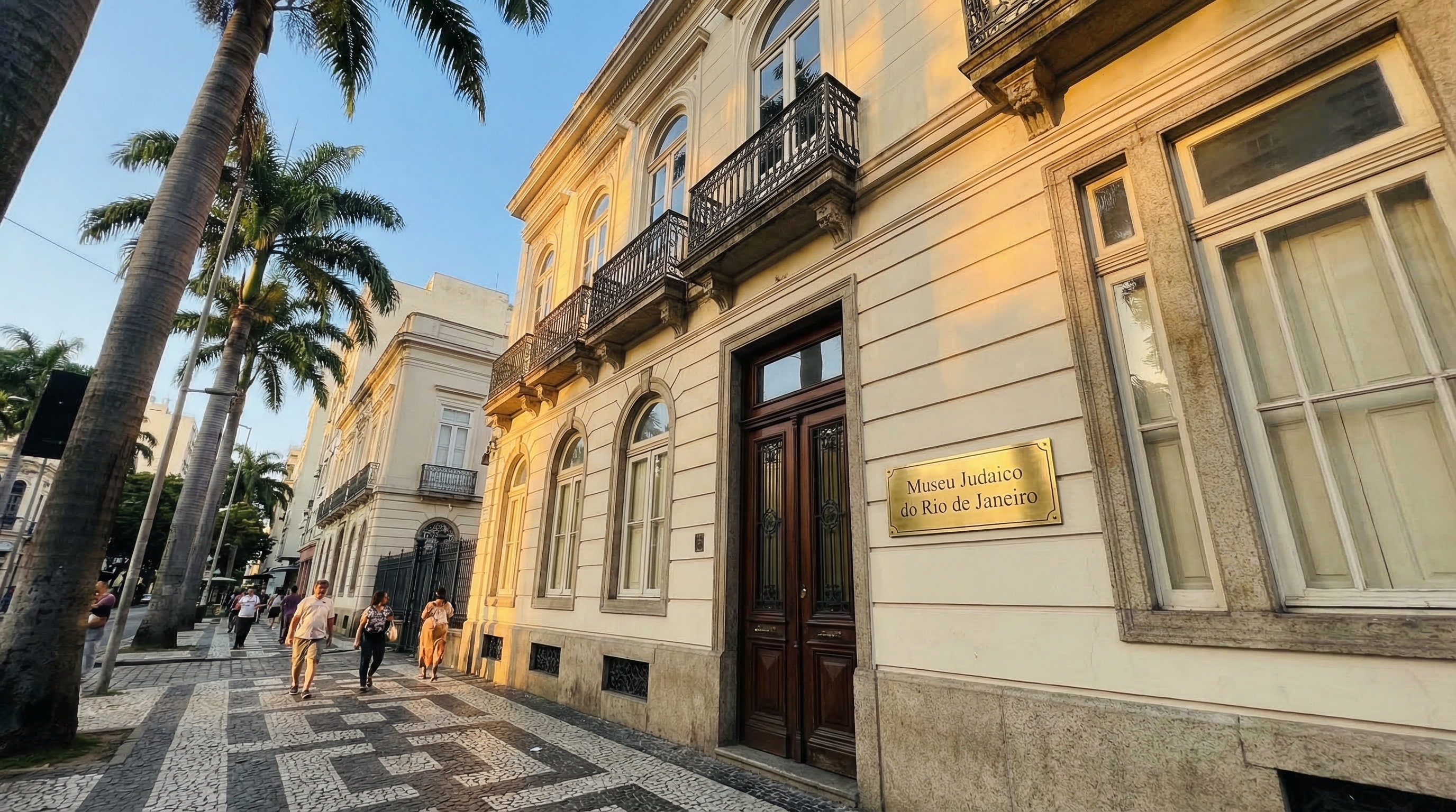 Entrada do Museu Judaico