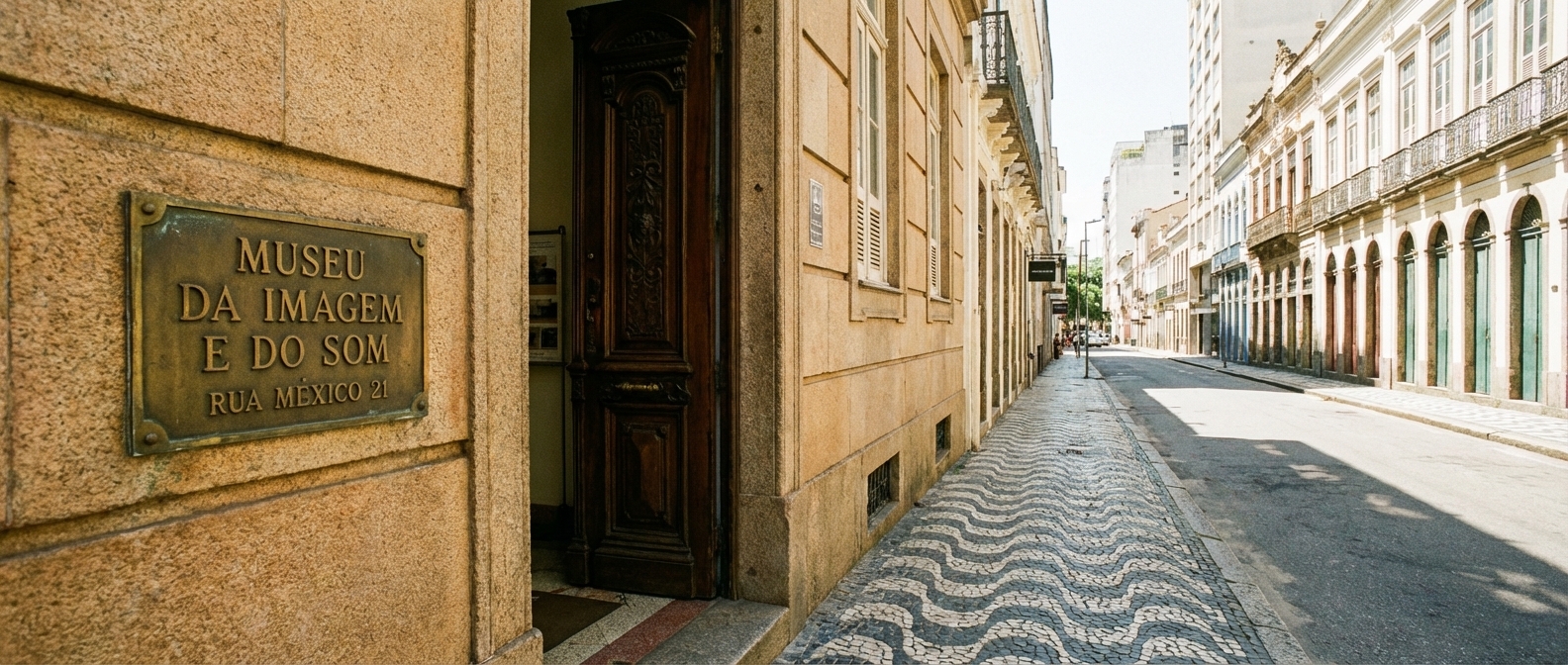 Entrada do Museu Judaico do Rio de Janeiro